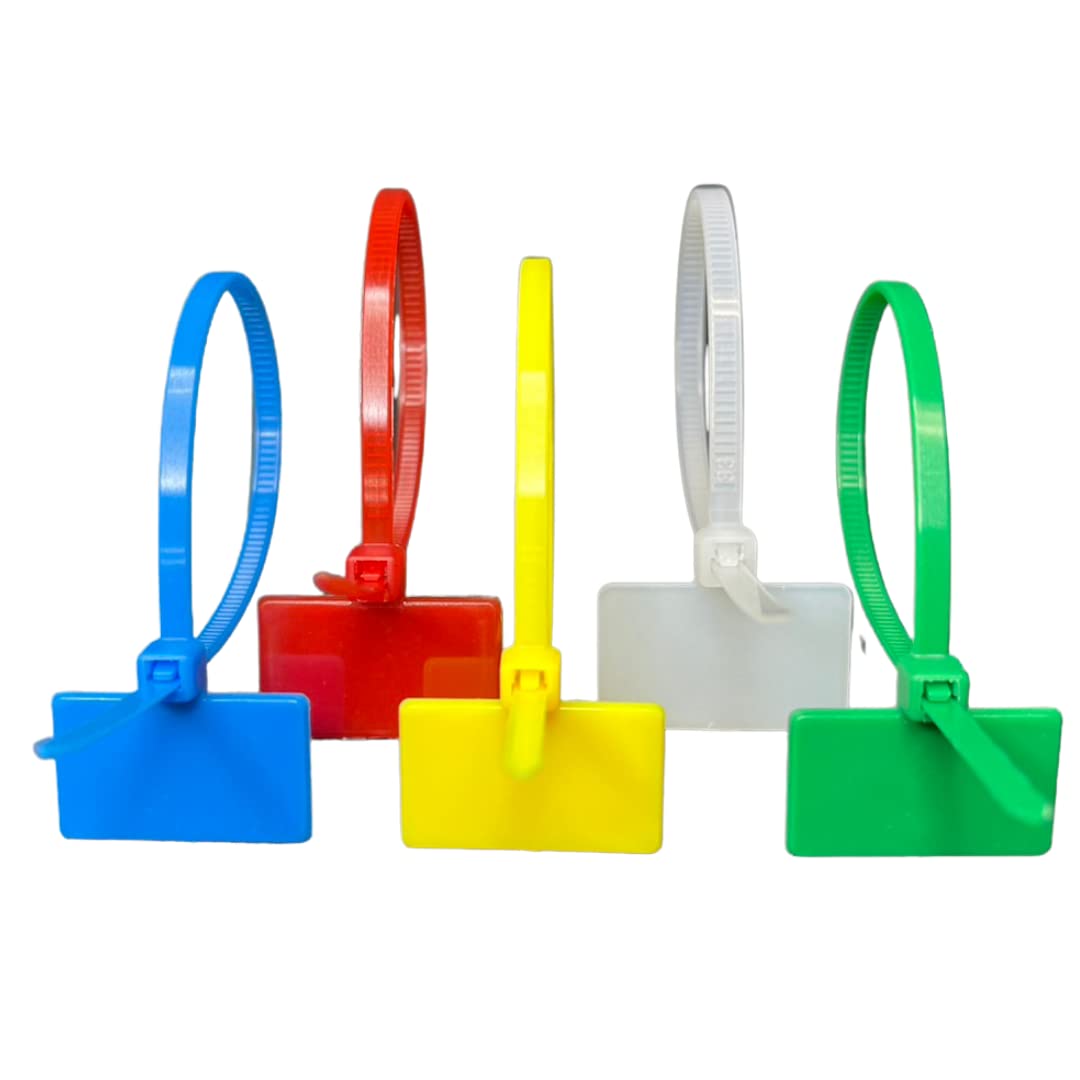 

Іменний ярлик Кабельний ярлик Тип кабельної стяжки 5 кольорів Набір 100 шт