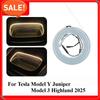For Tesla Model Y Juniper Model 3 Highland 2025 Front Trunk Frunk LED Ambient Surround Light Flexible Silicone Strip Accessories