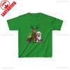 99 Nächte im Wald Inspiriertes Hirsch Eule und Alien Lustiges Spiel T-Shirt Perfekt für Naturliebhaber Geburtstagsgeschenke Halloween Spaß Oberteile