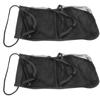 2Pcs Nylon Mesh Golf Ball Pouch Golf  Large Capacity 36 Balls Carrying Holder with Rope