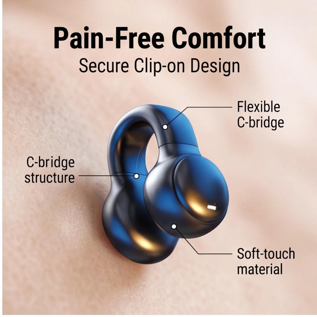 Xiaomi Wireless Bluetooth Earbuds Mirror High-definition Digital Display Earphones M47 Headset for Phone Headphones Sport With Mic Free