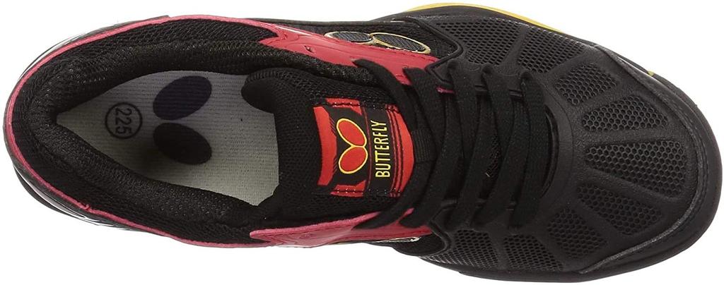 Butterfly Table Tennis Shoes Rezoline Refones Black 93620 27.5cm