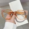 Oversized Women Eyeglasses Frames  New In Simple Multicolor Eyewear Trendy Luxury Design Non-prescription Spectacles