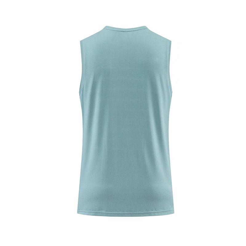 Men's Quick-Dry Sports Vest 2023: Summer Solid Color Round Neck for Running, Fitness & Basketball