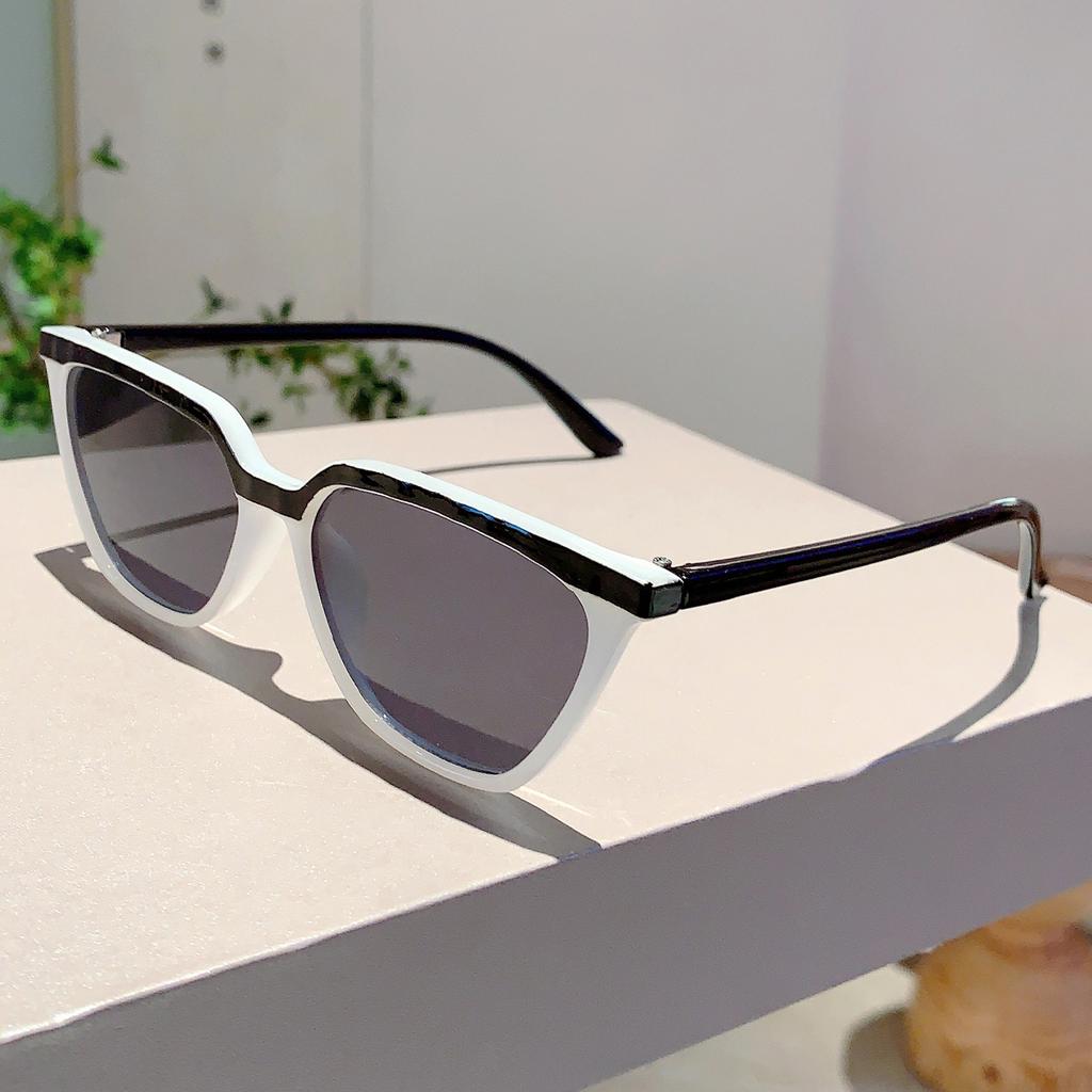 Stylish Cat Eye Shades Fashion Black Oversize Sunglasses Outdoor Decoration Women's Sun Glasses for Driving Travelling