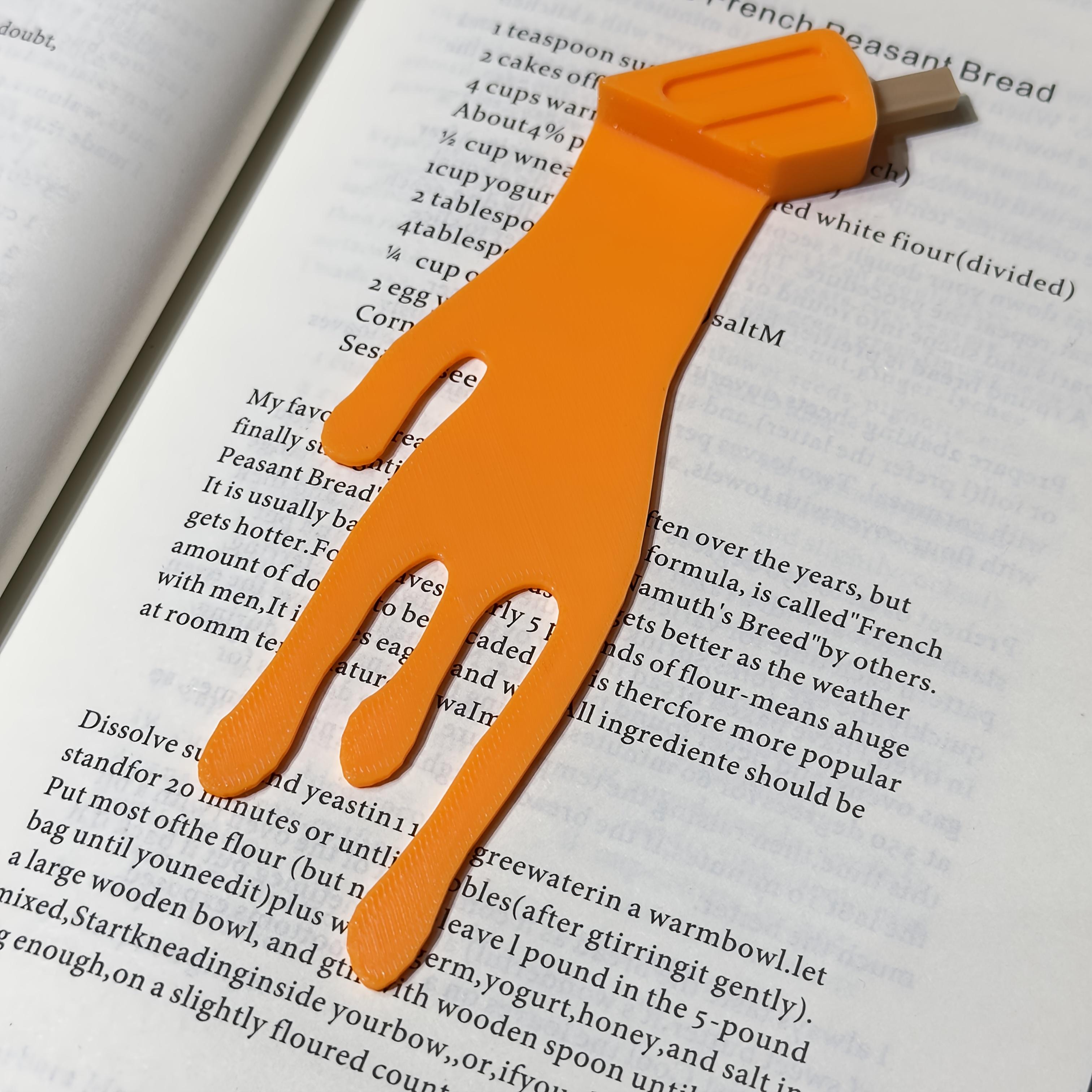 

Cute Ice Cream Cone Bookmark with Ice Cream Scoops & Cone - Non-Slip Page Marker, Multi-Color Suitable for Books, Journals, Planners - Gift for Studen оранжевый