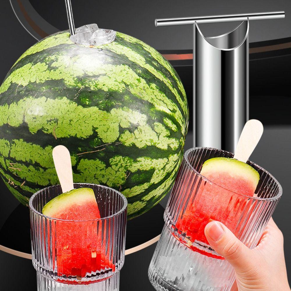 Bottom Toothed Design Watermelon Hole Opener Rust-proof Fruit Core Remover Cake Shaping