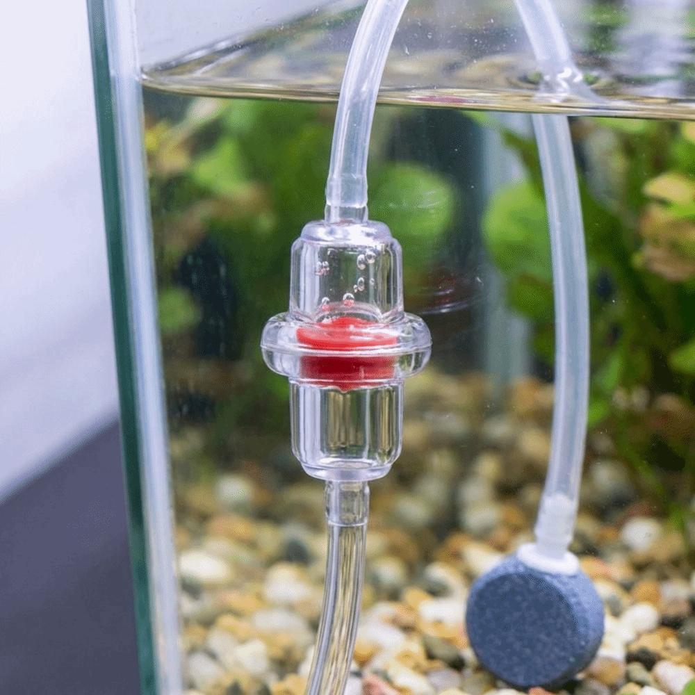 6 Stück Anti-Abfall-Aquarium-Luftpumpe Steuerungsventile Professionelle Anti-Korrosions-Oxygenierungspumpe Rückschlagventil Kunststoff
