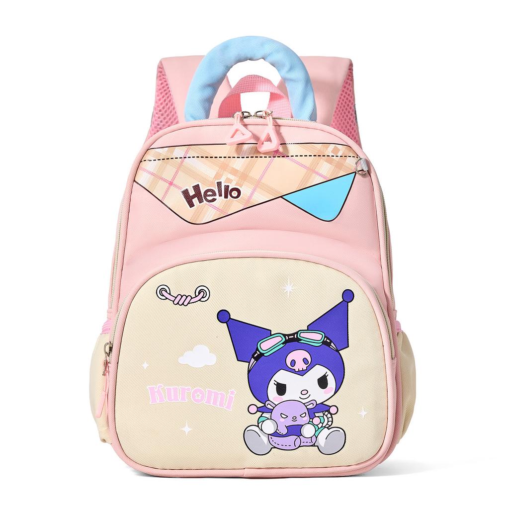 School Bag for Primary School Students New First and Second Grade Boys and Girls Burden Reduction Children's Backpack Kulomi Kindergarten School Bag
