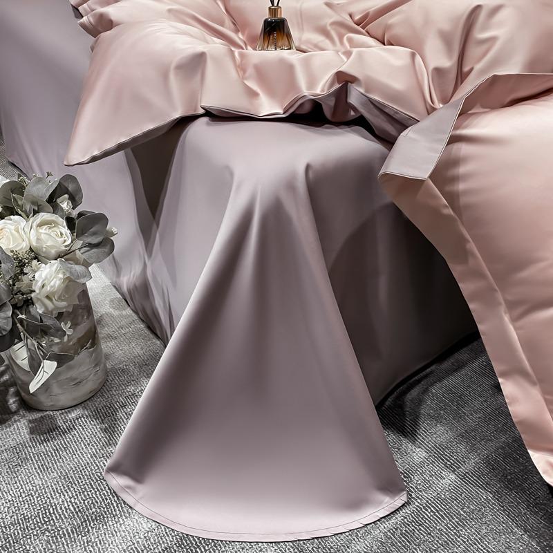 Czteroczęściowy zestaw z długimi odcinkami bawełny klasy A dla matek i dzieci Xinjiang z czystej bawełny kombinowana poszwa na kołdrę prześcieradło lekka luksusowa pościel