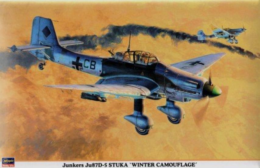 

Hasegawa Junkers Stuka R [08189] Ju87D-5 “Winter Camouflage” 1/32