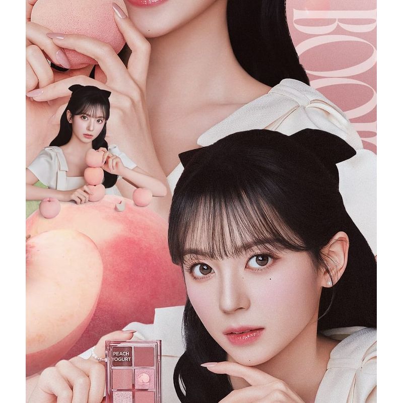 Peach C - Seasonal Blending Eyeshadow Palette - 6 Types