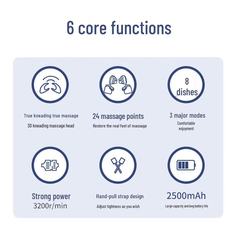 Deess 3D Kneading Neck and Shoulder Massager CN Plug (adapter Included)