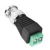 10Pcs Green Coaxial BNC Male Cable Connector Terminal Adapter CCTV Video Balun Camera