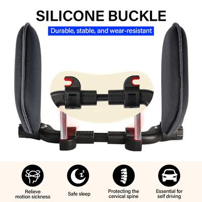 Car Neck Headrest Memory Foam Pad For Adults And Children's Cervical Vertebra Telescopic Support Comfortable And Soft