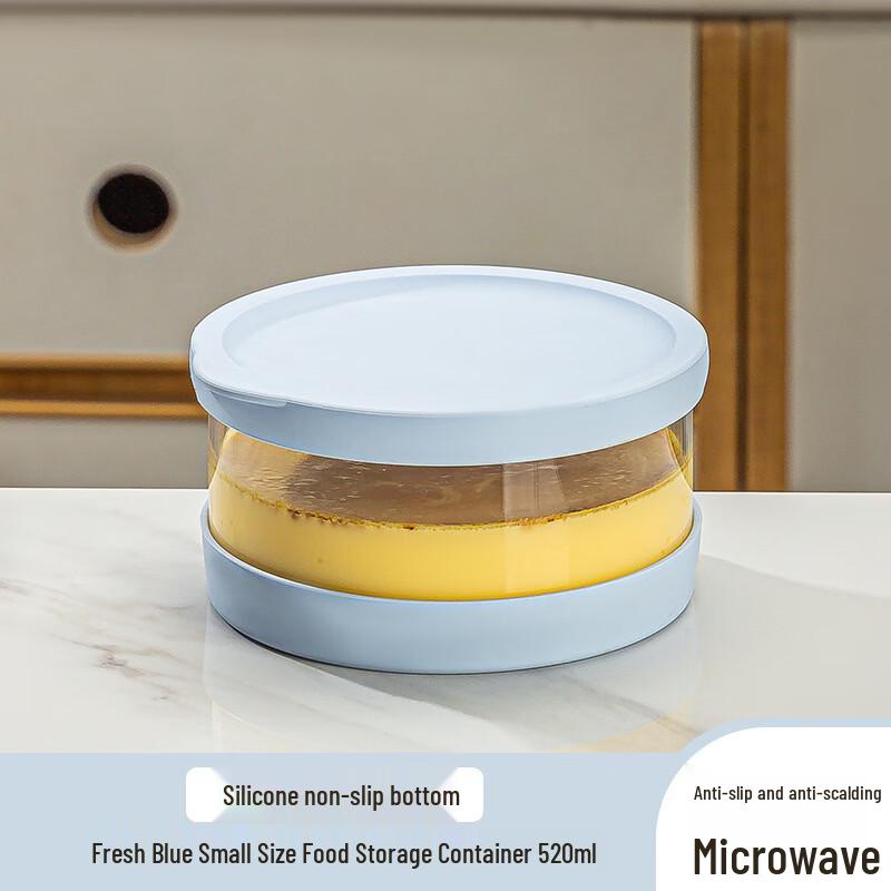 Lightweight Microwaveable High Borosilicate Glass Food Storage Boxes