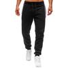 Salopetă cu imprimeu cu îmbinare pentru bărbați, pantaloni casual de lucru cu buzunar sport