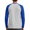 Men's Round Neck Plunger Long Sleeve T-Shirt Top