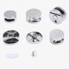 4Pieces Mirror Support Clip Sturdy Zinc Alloy Materials for Home Decoration and Interior Designs Projects Supplies