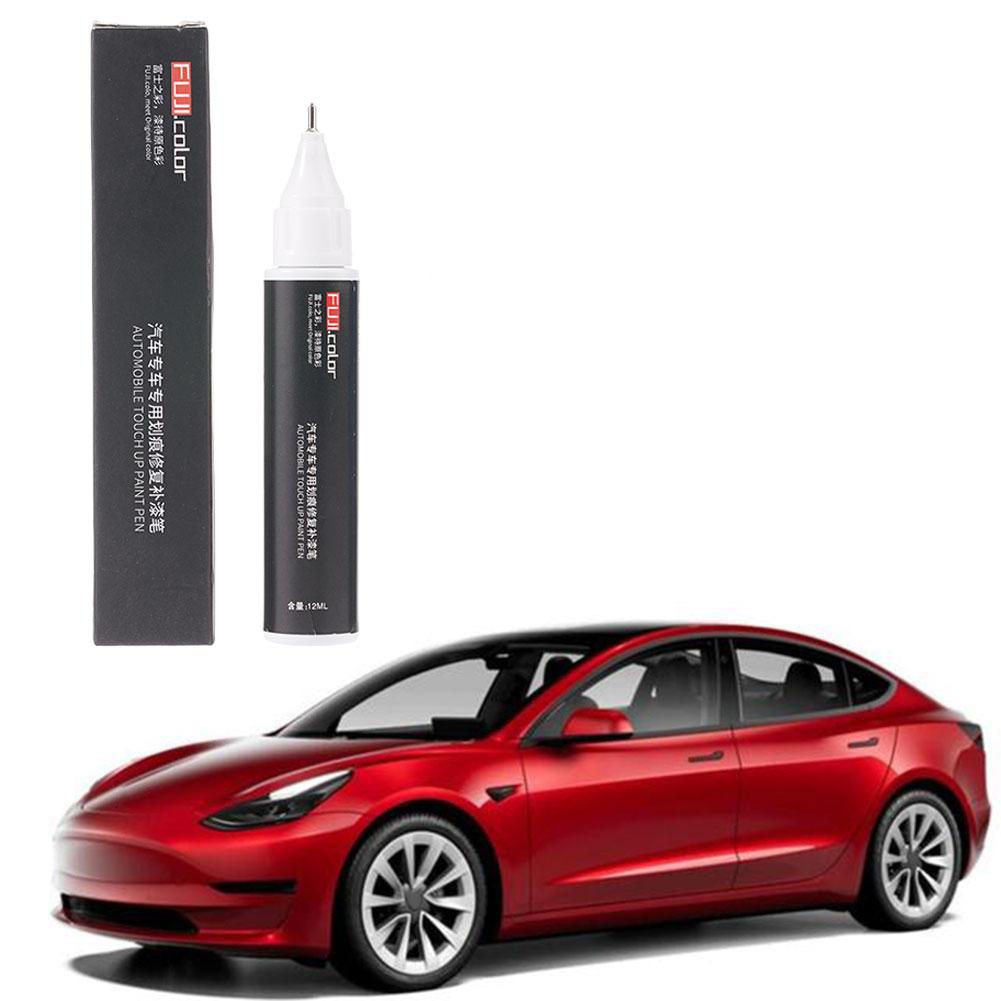 For Tesla X Y S Car Scratch Remover Paint Pens Car Paint Repair Pen Black White Red Blue Paint Fixer Pen For Car Scratch