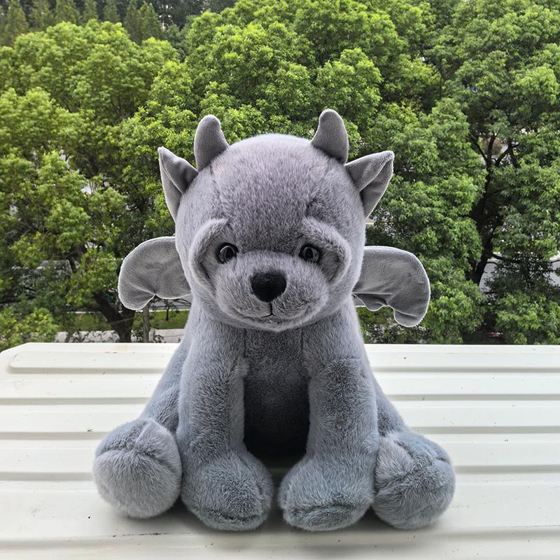 Gargoyle Bear Plush Toy Cartoon Animals Pillow Plushie Halloween Christmas Kids Gift