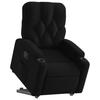 Recliner with Rising Aid Black Fabric