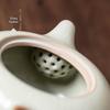 Handmade Sky Blue Ru Kiln Teapot Set – High-Grade Crackled Porcelain Kung Fu Tea Brewing Tool with Gift Box