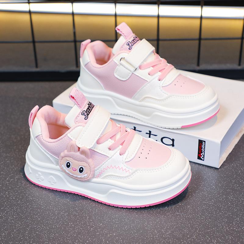 

2025 autumn new children s sports shoes girls comfortable breathable casual running shoes girls students cartoon board shoes 37