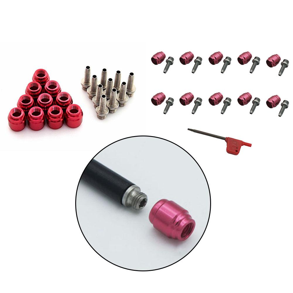 10 Set Oil Needle Olive Heads Disc Brake For-AVID For SRAM Stealthama Jig Brake Olive Head Needle Bicycle Parts Accessories