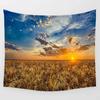 Home Decor Aesthetic Landscape Art Print Polyester Tapestry Wall Hanging Bedroom Living Room Background Fabric tapiz