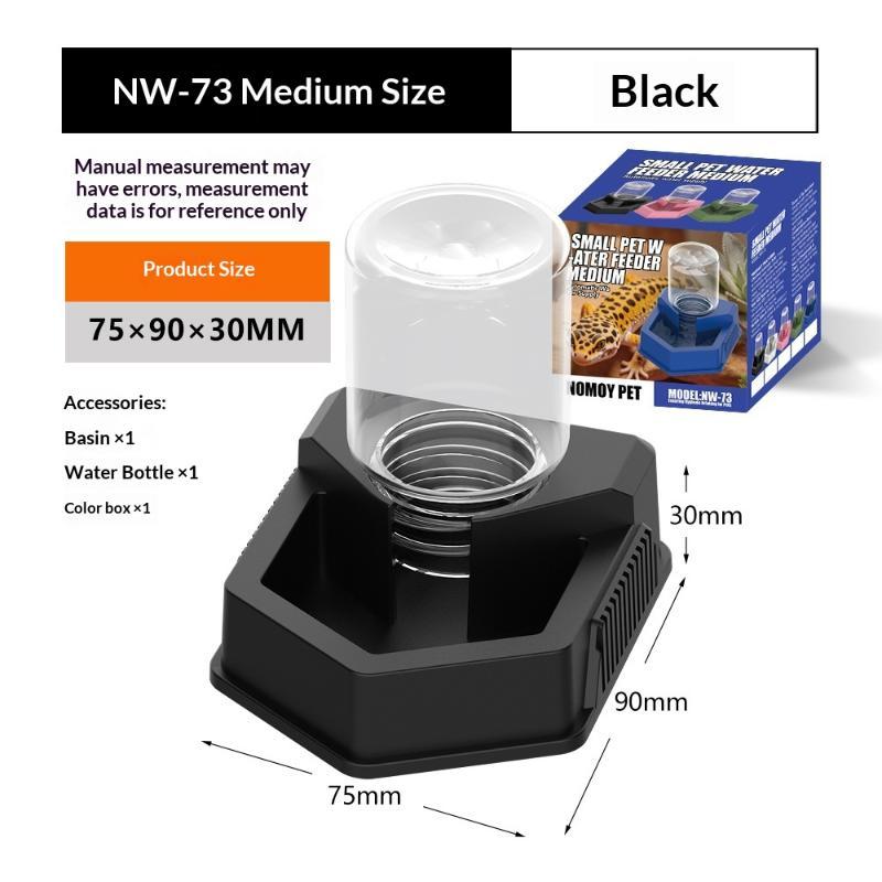 Reptile Food Feeder Bowl,Ornament Portable Easy To Clean,Drinking Tool Feeding Accessories Water Dispenser For Snakes Tortoise