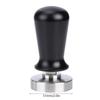 51mm Flacher Boden Edelstahl Feder Kaffee Tamper Pulver Stampfwerkzeug für Zuhause Kaffeehaus