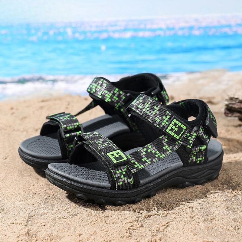 

Breathable Summer Sandals for Kids Non-Slip Outdoor Beach Shoes Lightweight Soft Sole Walking Sandalias for Boys&Girls 30
