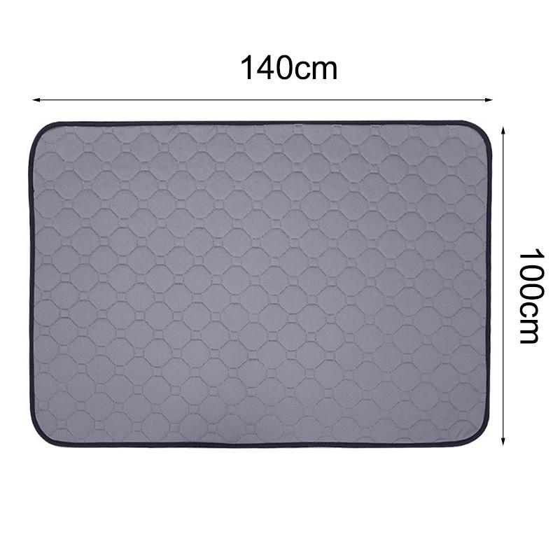 Wiederverwendbare Haustier-Pipi-Unterlage Maschinenwaschbar Rutschfest & Saugfähig Töpfchentrainingsmatte