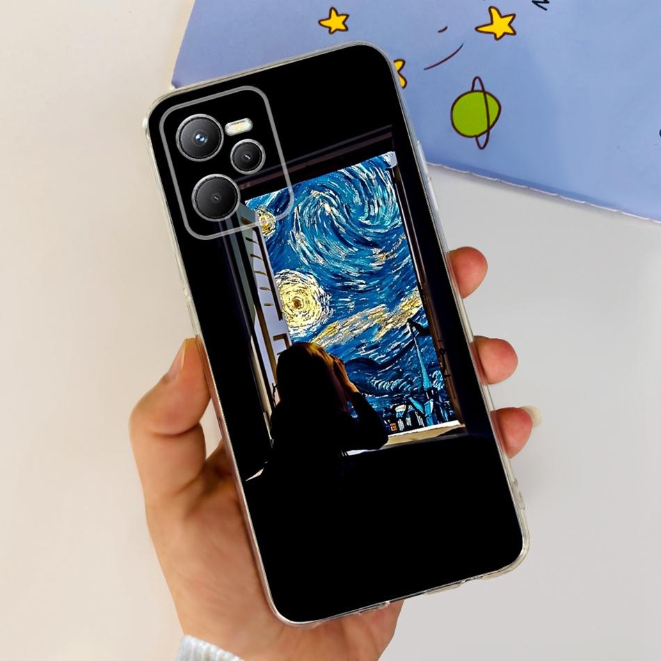 For Realme C35 Case RealmeC35 C 35 4G RMX3511 Fashion Cool Pattern Soft Silicone TPU Phone Cases