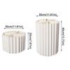 Paper Cylinder Display Stand Foldable Table Columns Roman Column Flower Stand  Wedding Party