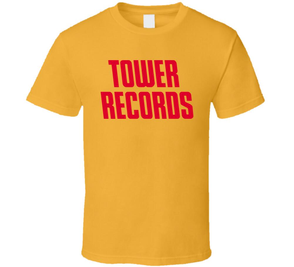 

Tower Records T Shirt Mens Womens Tees Top 3XL