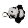 Animal Dolls Panda Furry KeyChain Imitation Mink Fur Mink Hair Keyrings  Bag Charm