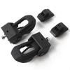 Verriegelbare Motorhaubenverriegelung für Jeep Wrangler JL JK 2007-2017 Schwarzes Stahl-Motorhauben-Fanghaken-Kit für Beifahrer- und Fahrerseite Zubehör