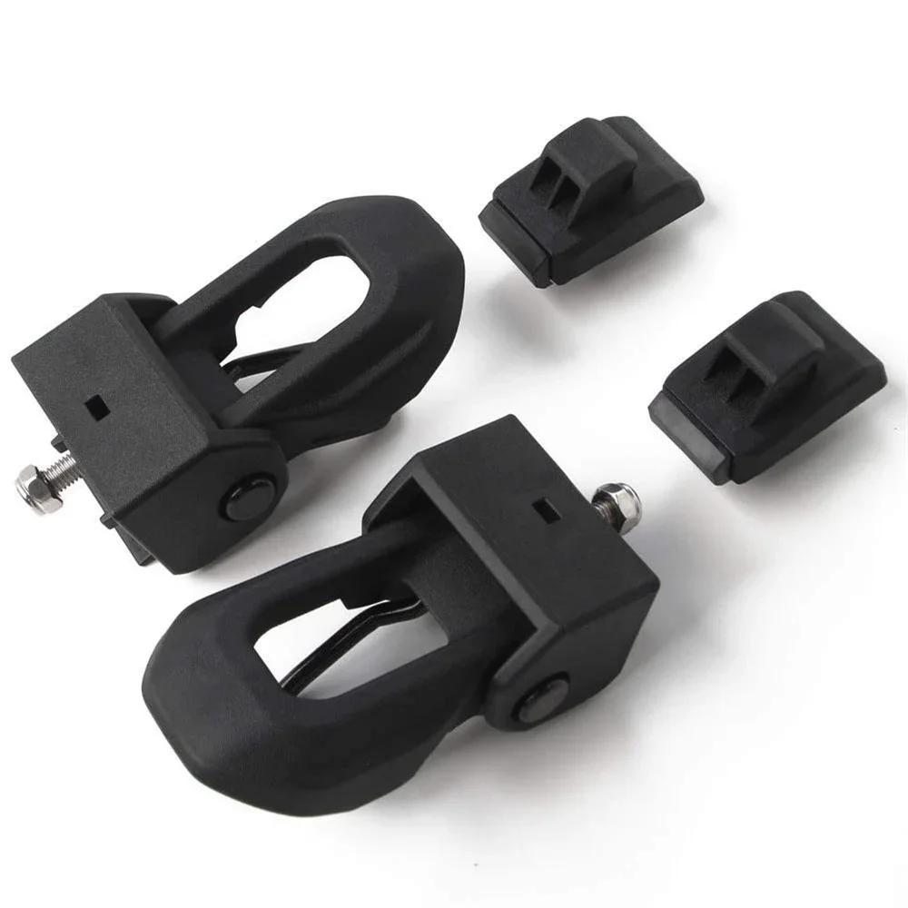 Locking Hood Latch for Jeep Wrangler JL JK 2007-2017 Black Steel Hood Catches Kit for Passenger and Driver Side Accessories