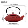 Chaxun Light Luxury Retro Cast Iron Teapot