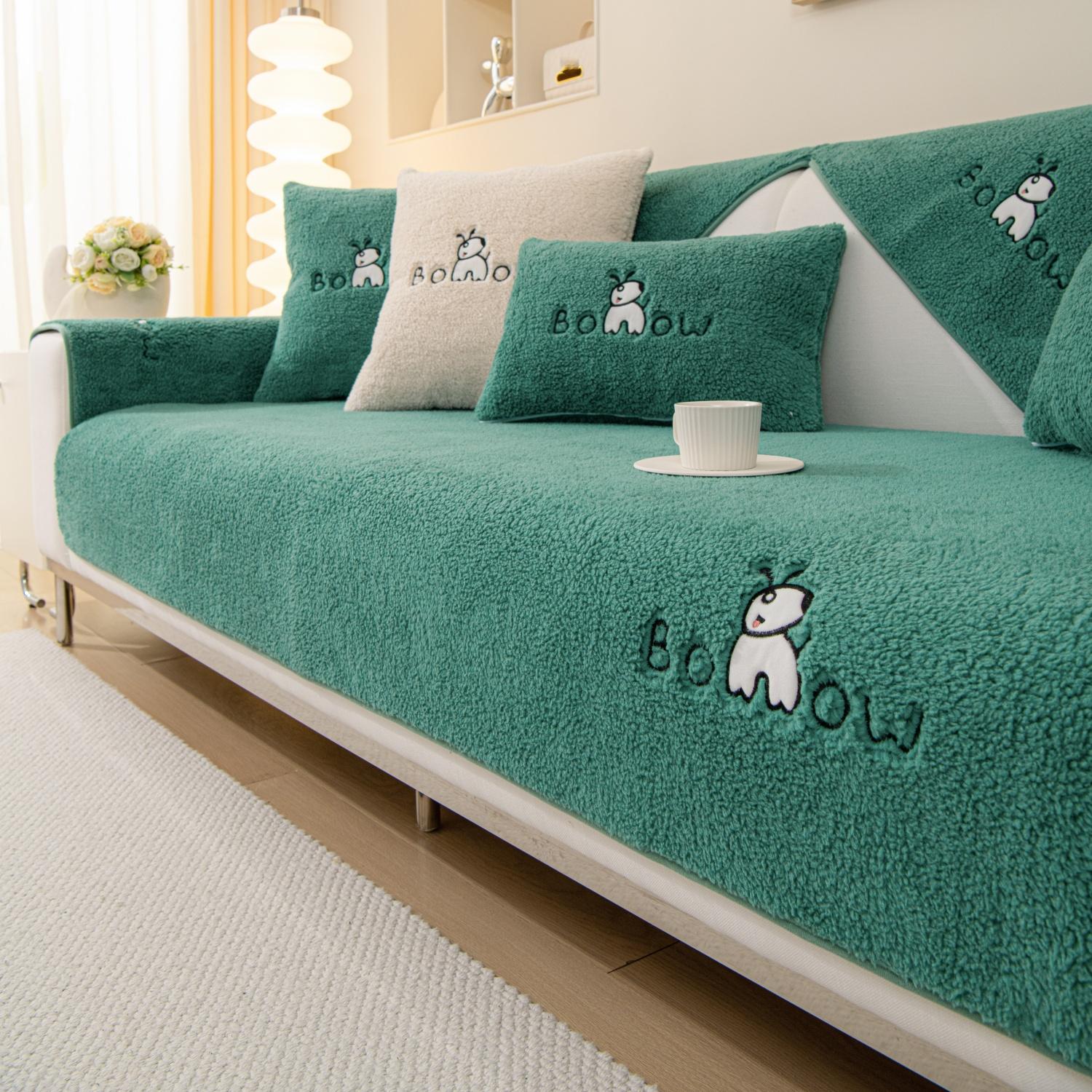 Чехол для дивана из флиса с вышивкой Sherpa — фото 11