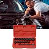 17pc Carbon Steel Clutch Alignment System Tool Set 0.1mm Error Control For 99% Car Models Includes Portable Storage Case