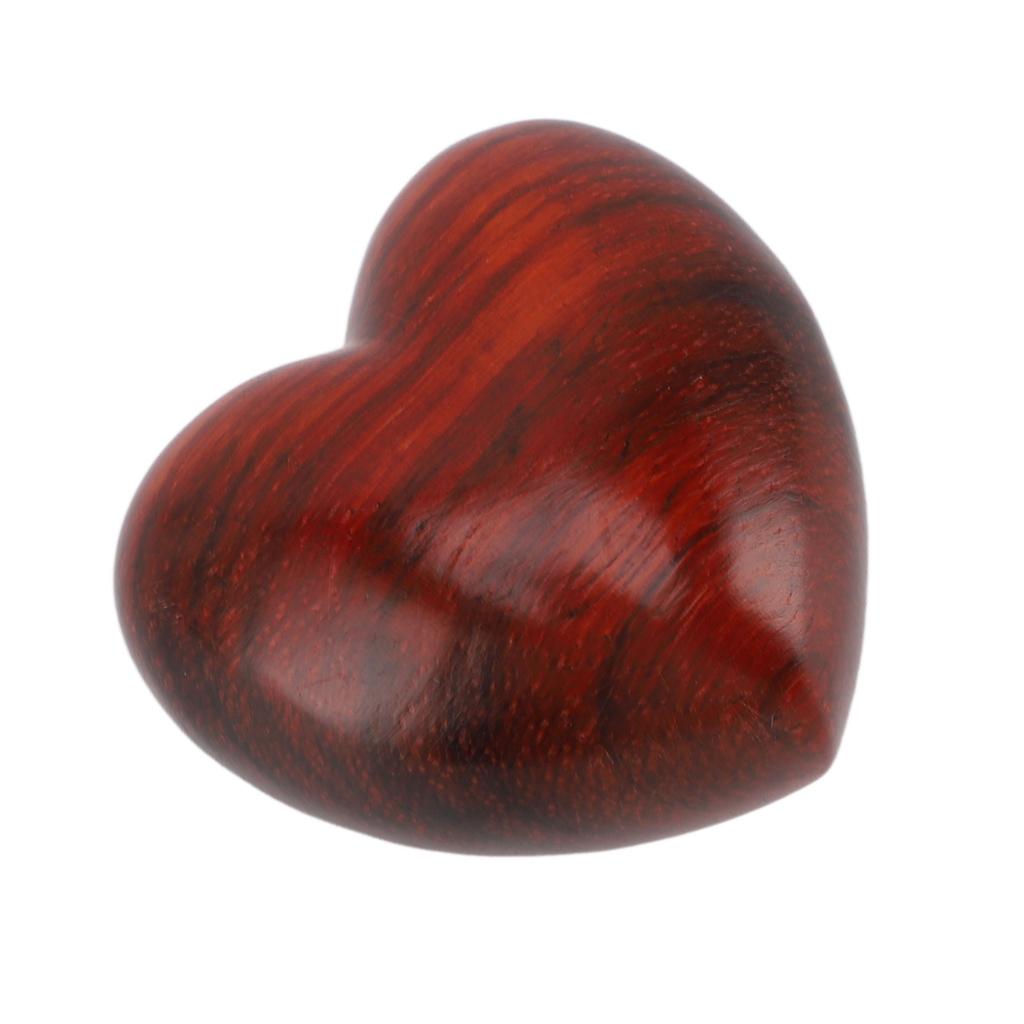 Wooden 3D Heart Palm Handheld Decor Stress Relief Wedding Engagement Decoration for Couples Type 2