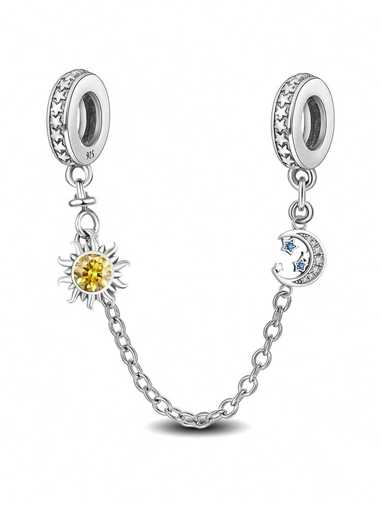 Copper Sweet Sun Heart Moon Series Diy Pendant Beads Fit Bracelet Necklace Making Gift Of High Quality Luxury Bead