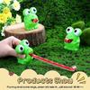 2pcs Stress Frog Toys Tongue Sticking Out Novelty Relief Squeeze Dinosaur Toy Sensory Toy Gift for Kids Adult Party Favor Easter