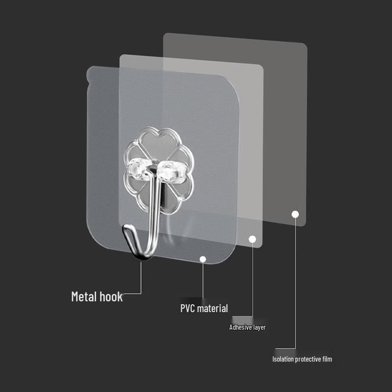 AMPEREX Transparent Waterproof Adhesive Hook