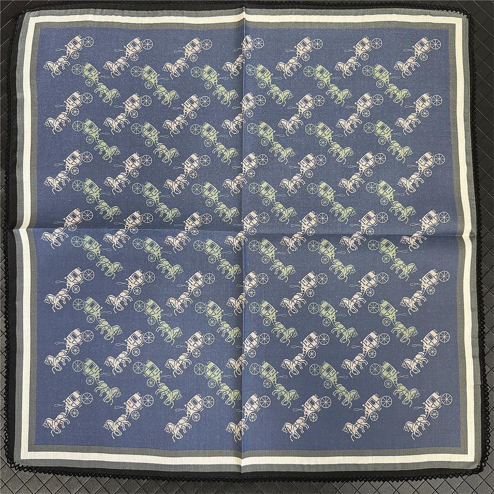 POBING Curled Cotton Silk Scarf Women Double Side Printed Square Scarves Wraps Echarpes Foulards Femme Hijabs 66CM