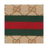 Gucci Bi-fold design with Web function GG canvas wallet Unisex couple model Sand color with brown