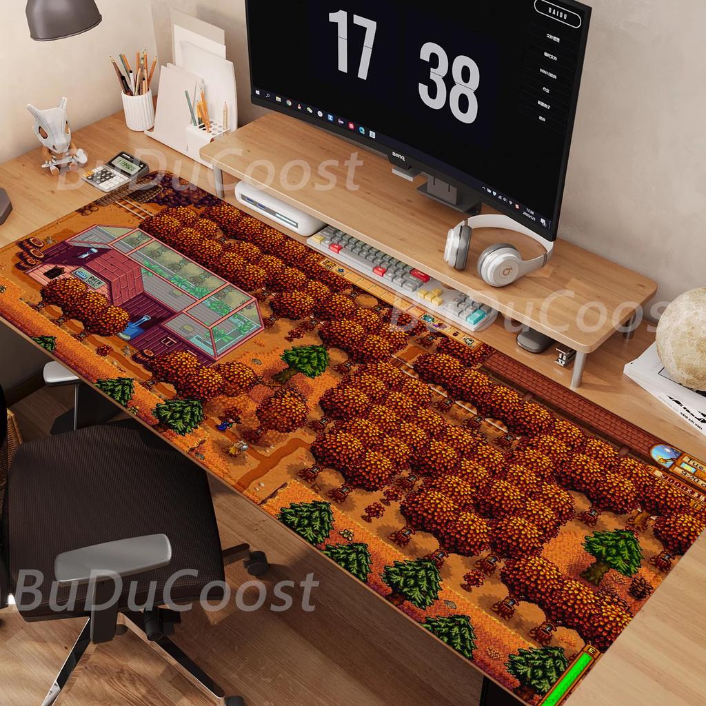 Stardew Valley e-sport Stolní podložky Gumová podložka pod my Zamykací okraj Počítač Kancelář Vysokodefinice tisk Podložka pod my na stůl